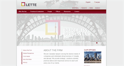 Desktop Screenshot of lette.ca